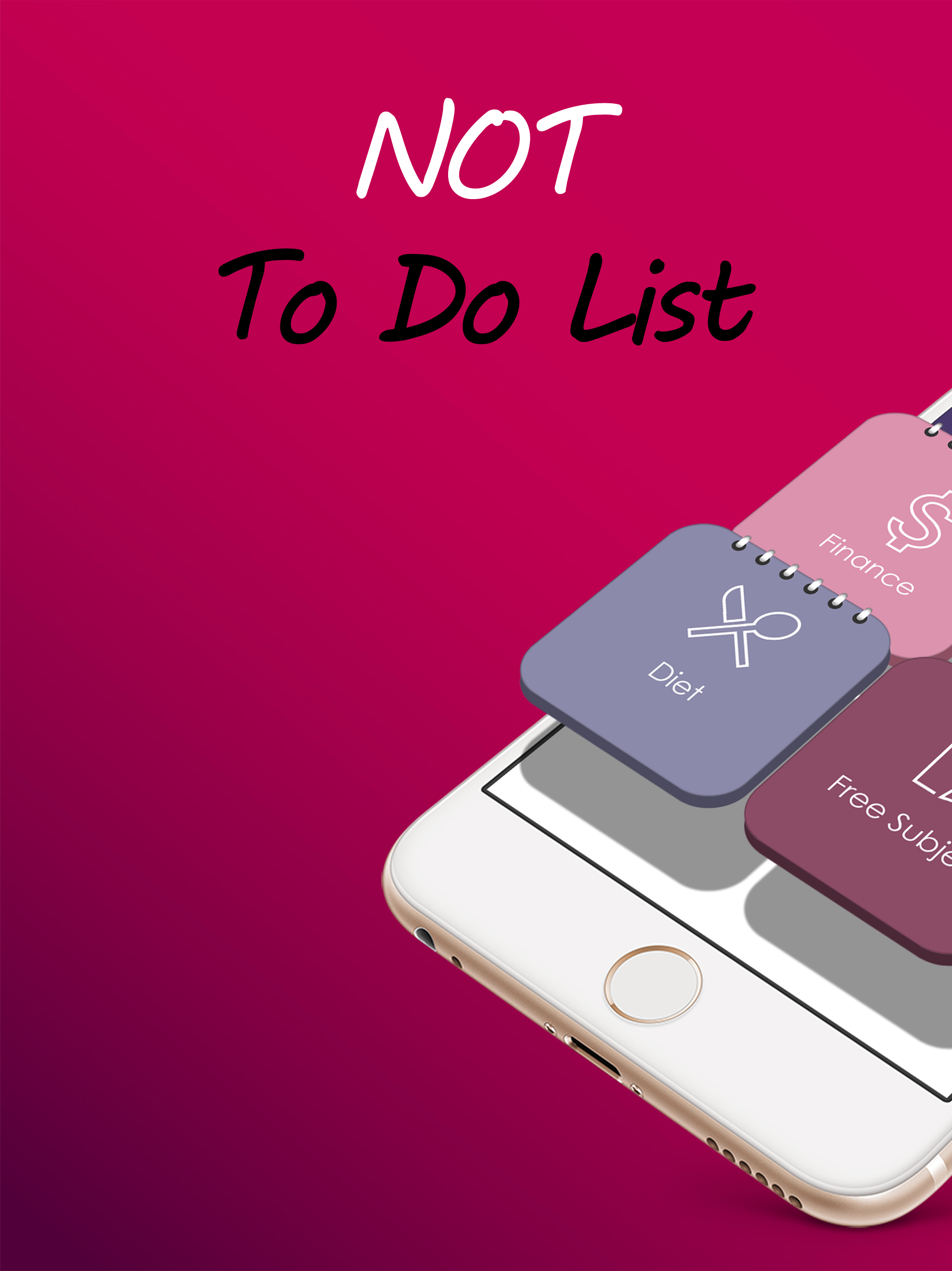 NOT To Do List: Daily Reminder