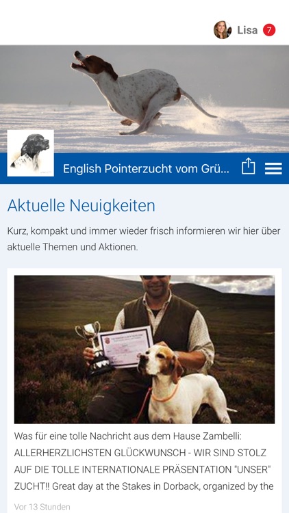 English Pointerzucht v.GH