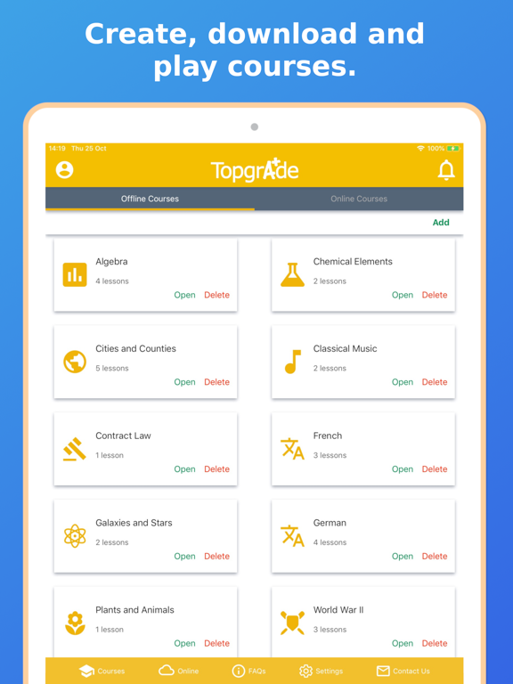 Screenshot #4 pour Topgrade Courses