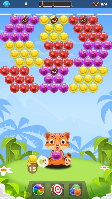 Cat Bubble Pop : Rescue Kitty screenshot 2