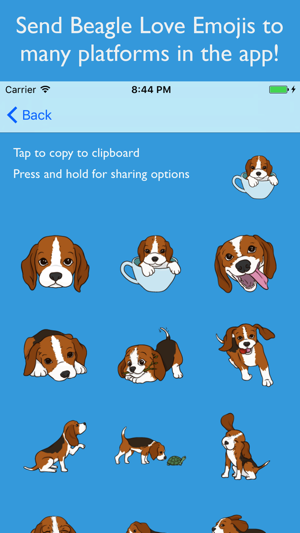Beagle Love Emojis(圖5)-速報App