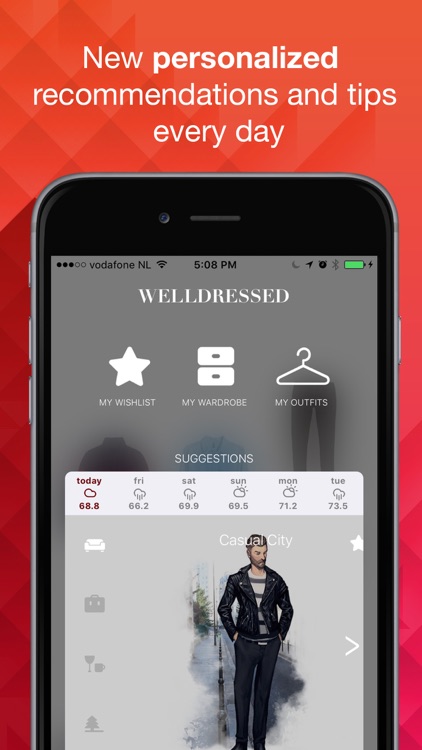 WellDressed - Outfit and Clothes advice for men