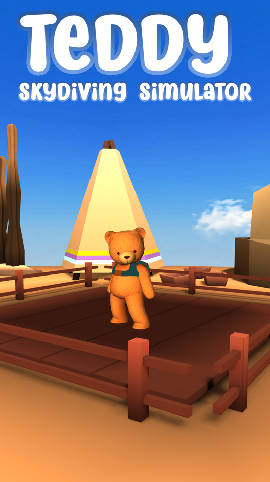 #1. Teddy - skydiving simulator (iOS) 由: Texas PFCG Aplicativos Ltda