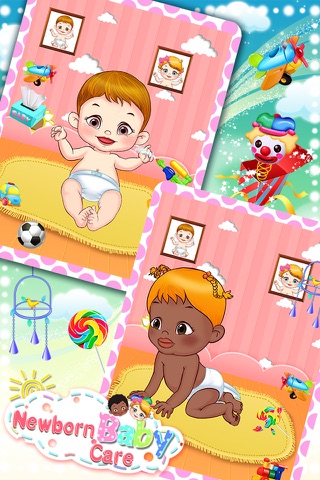 Newborn Baby Care-girls games screenshot 2