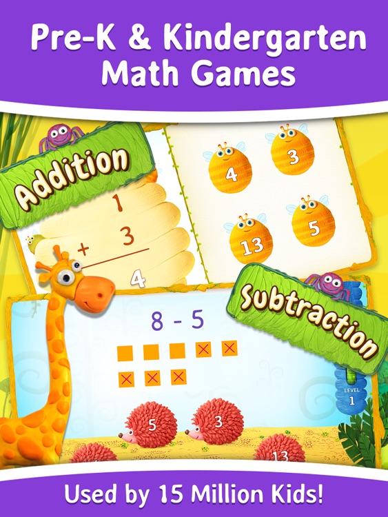 Kindergarten Math Games for 3+