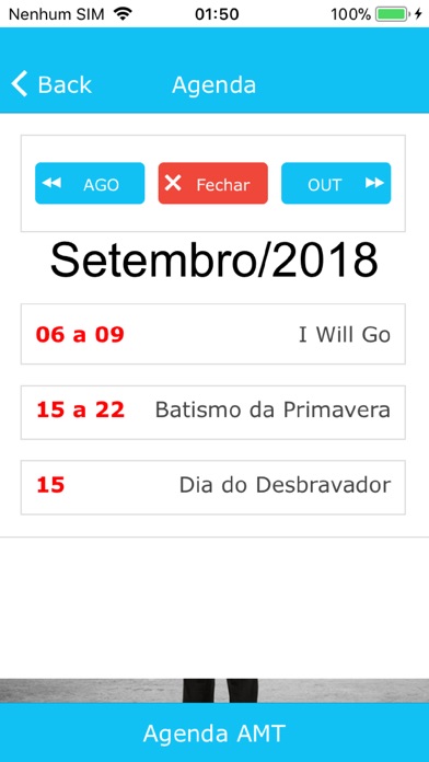 Agenda AMT screenshot 3