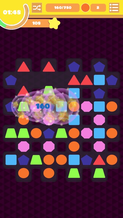 Shape Swap - Match 4 puzzle screenshot-3