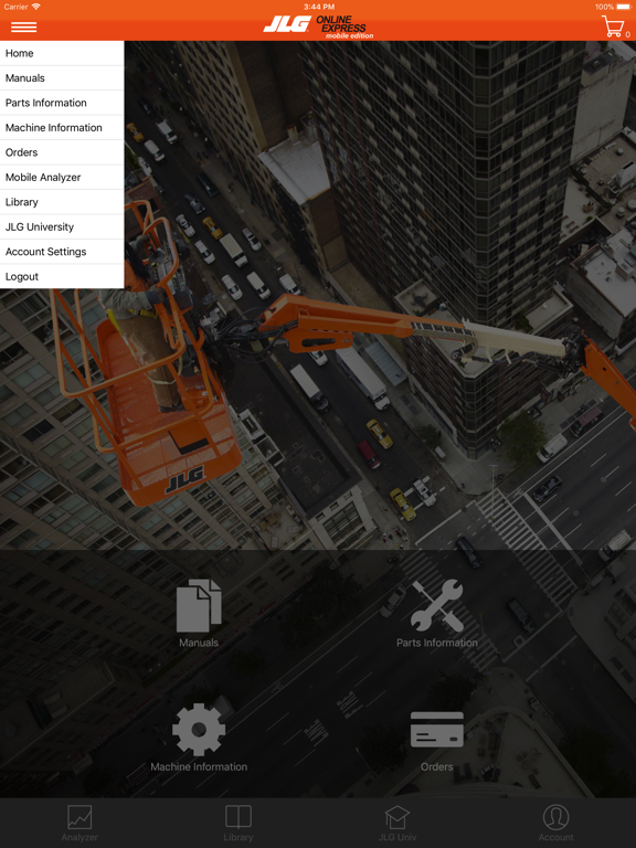 Screenshot #5 pour JLG Online Express Mobile