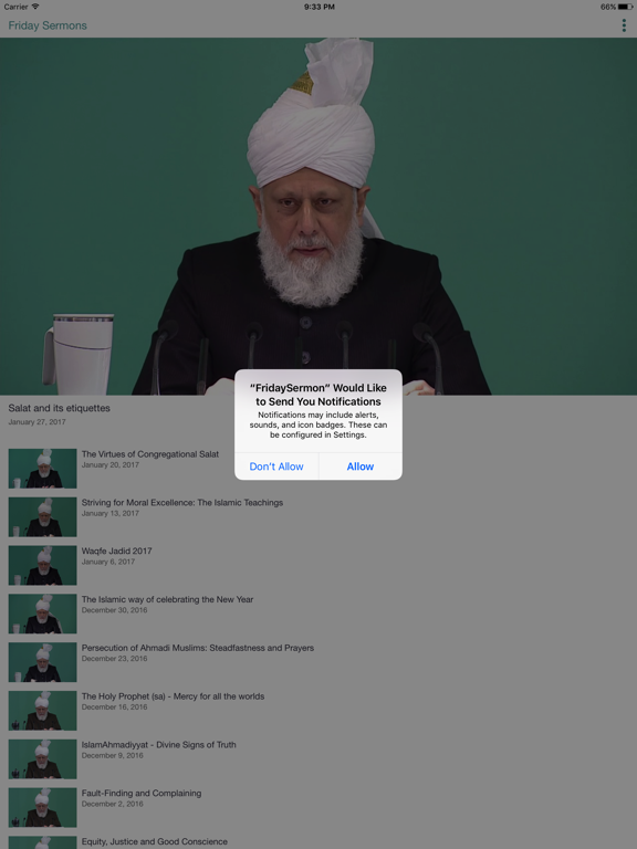 Screenshot #4 pour Friday Sermons