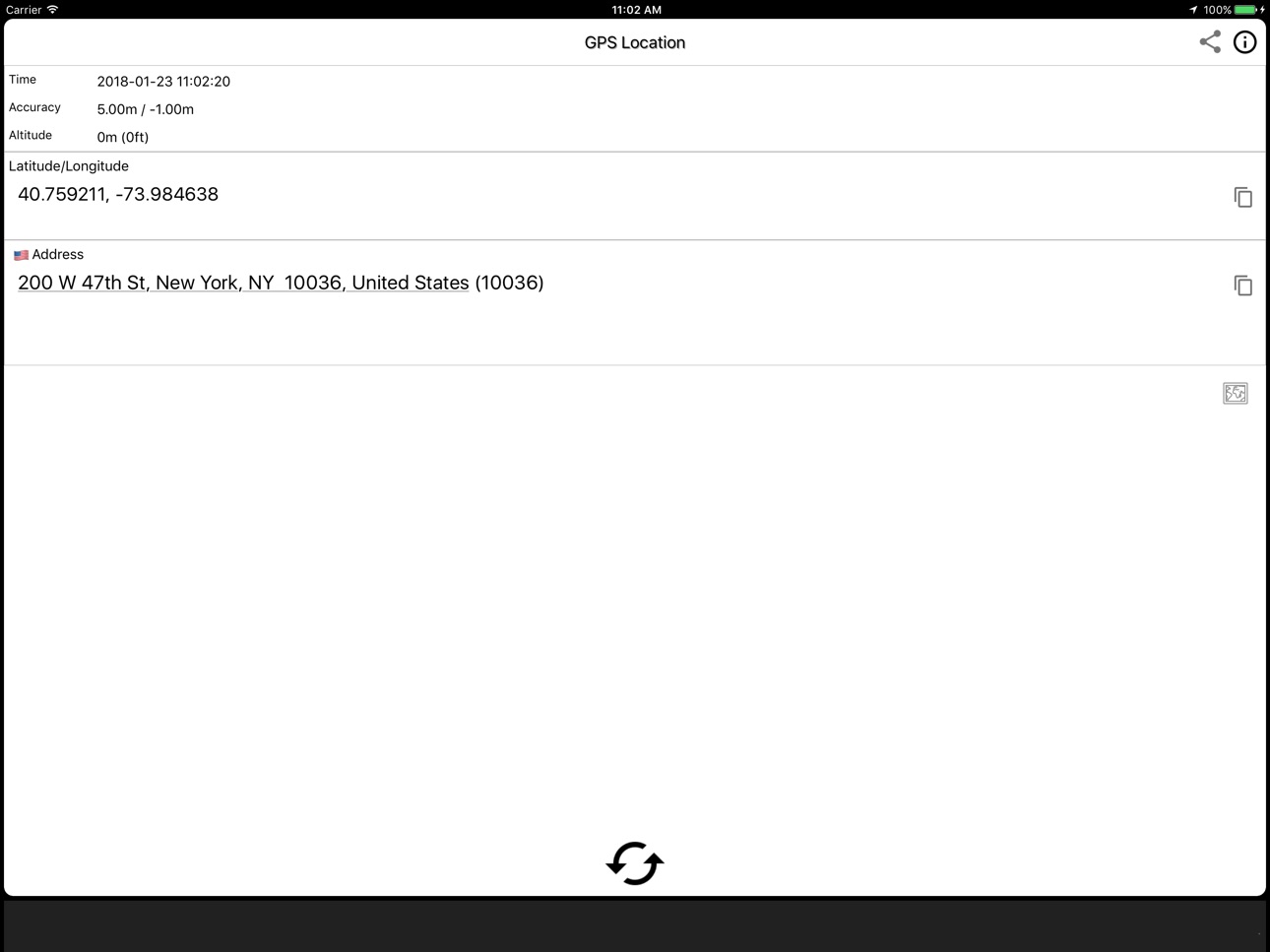 iPad screenshot
