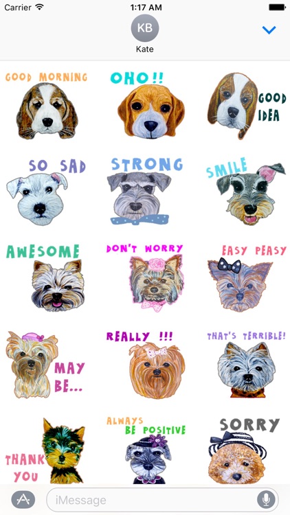 DogMoji Sticker For Dog Lovers