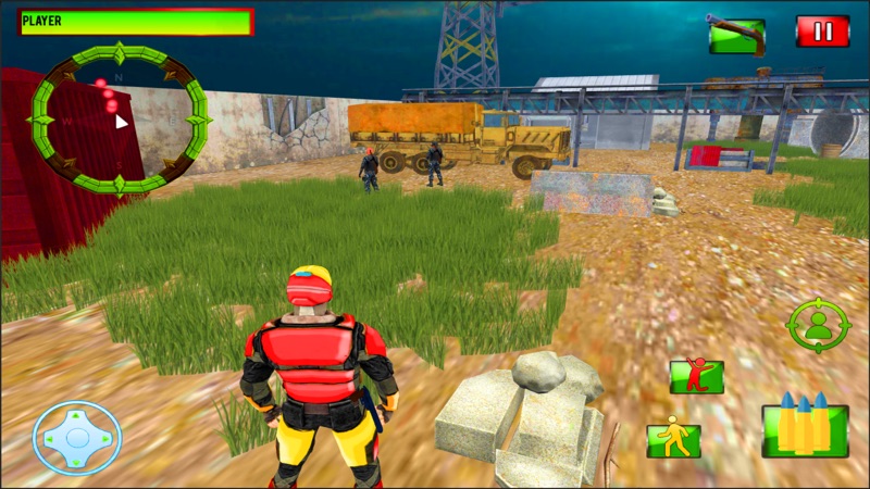 Super Hero Robot Sniper screenshot 1