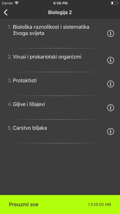 e-Škole Biologija 1 & 2 screenshot 4