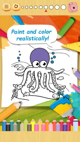 Game screenshot Sea Animal Coloring Book mod apk