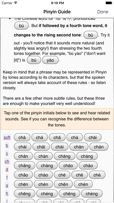 Screenshot #2 pour Pinyin Trainer for Educators