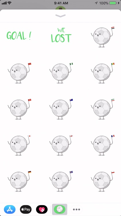 Cute Footballs screenshot-4