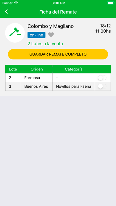 How to cancel & delete Remates Online por Canal Rural from iphone & ipad 4