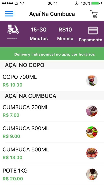 Açaí Na Cumbuca