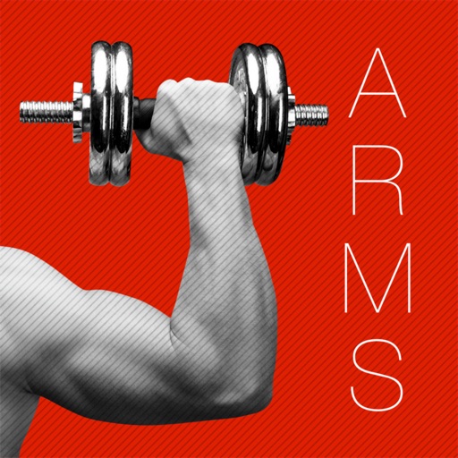 Arm workout - trainer for arms icon