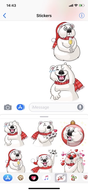 Christmas Ted Frosty Sticker(圖2)-速報App