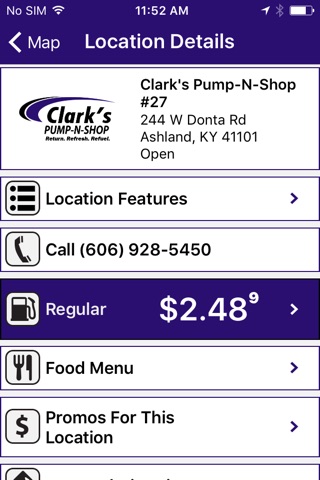 Clark's Pump-N-Shop screenshot 4