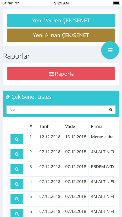 App screenshot