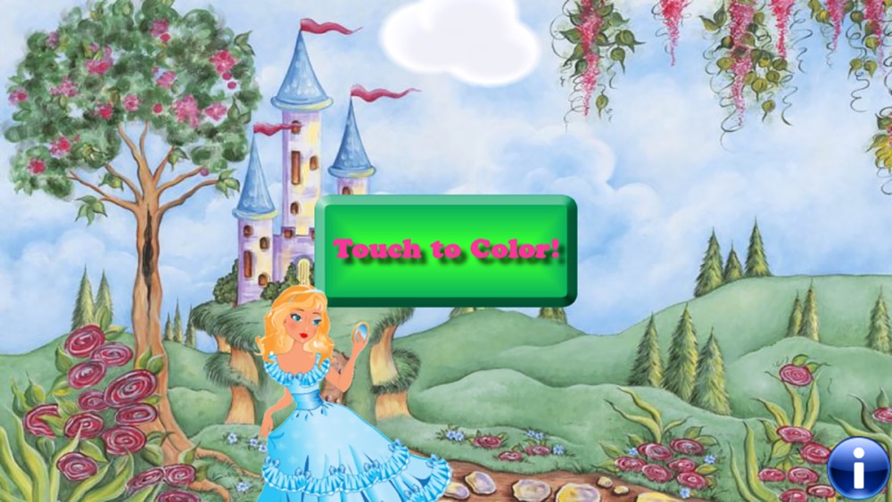 coloring book princess game for iphone  free download