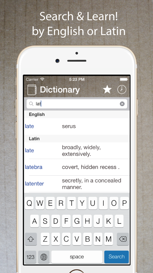 Latin English Dictionary Pro - 5.1.0 - (iOS)