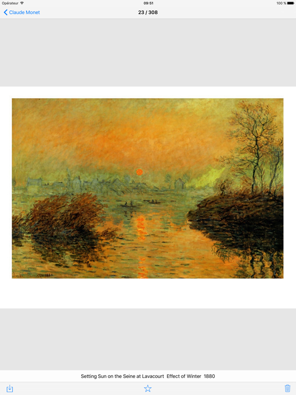 Screenshot #5 pour Monet 308 peintures HD