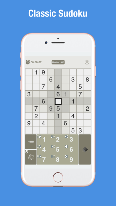 Screenshot #1 pour Sudoku Classic Fun:6400 Levels
