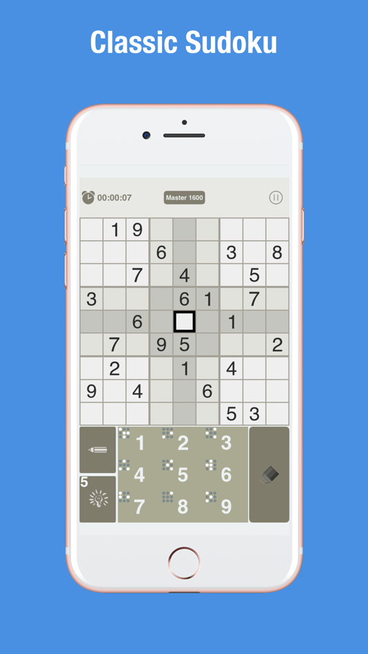 #1. Sudoku Classic Fun:6400 Levels (iOS) 由: 朝 姜