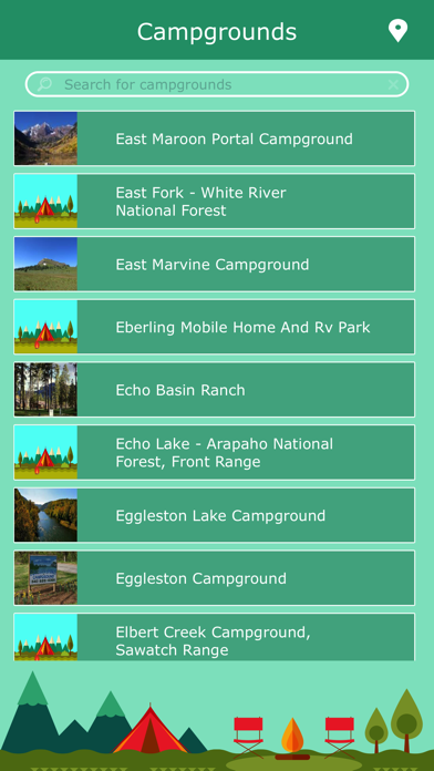 Colorado Campgrounds Guide screenshot 2