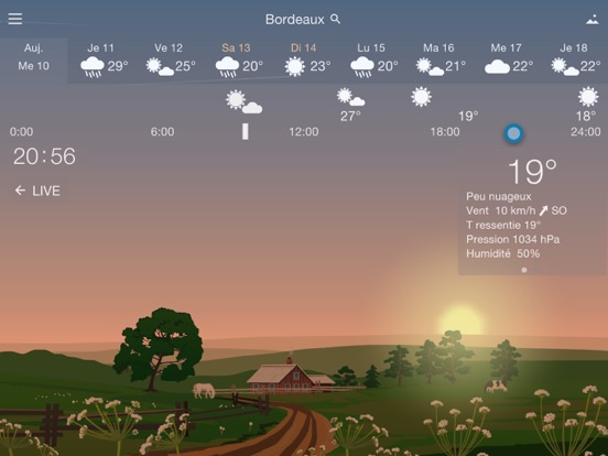 Screenshot #5 pour YoWindow, une météo précise