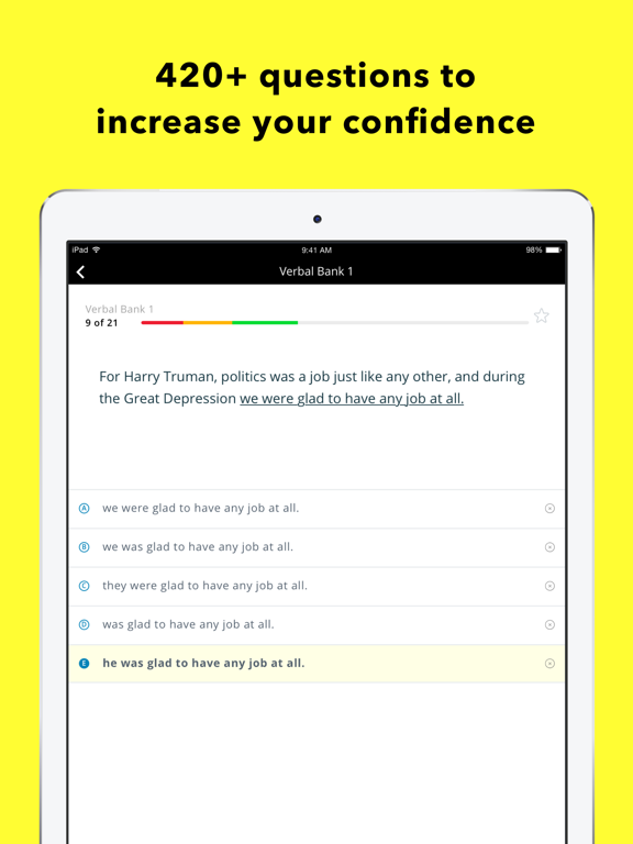 Screenshot #5 pour GMAT Practice For Dummies