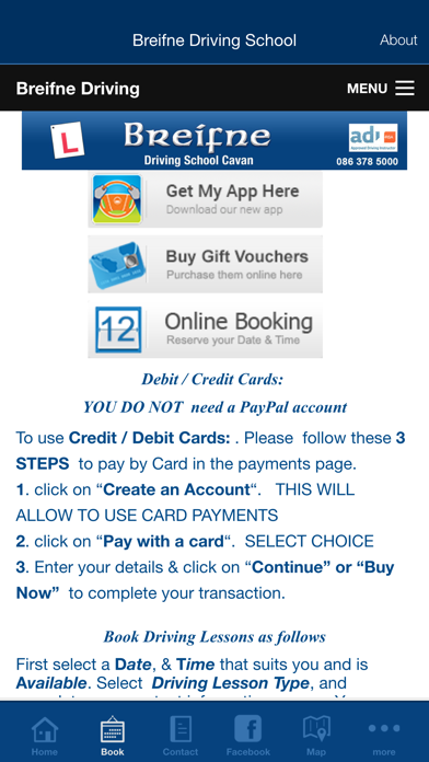 Breifne Driving School screenshot 2