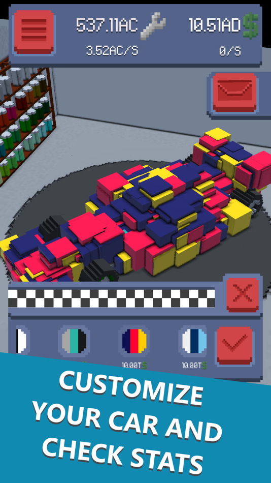 #5. Formula Clicker Idle Tycoon (iOS) Podle: Wojciech Grzesik