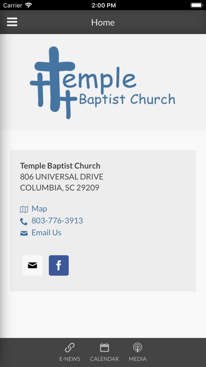 Temple Baptist - Columbia