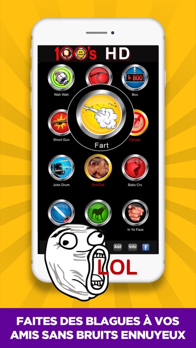 Screenshot #3 pour +100 Buttons and Sound Effects