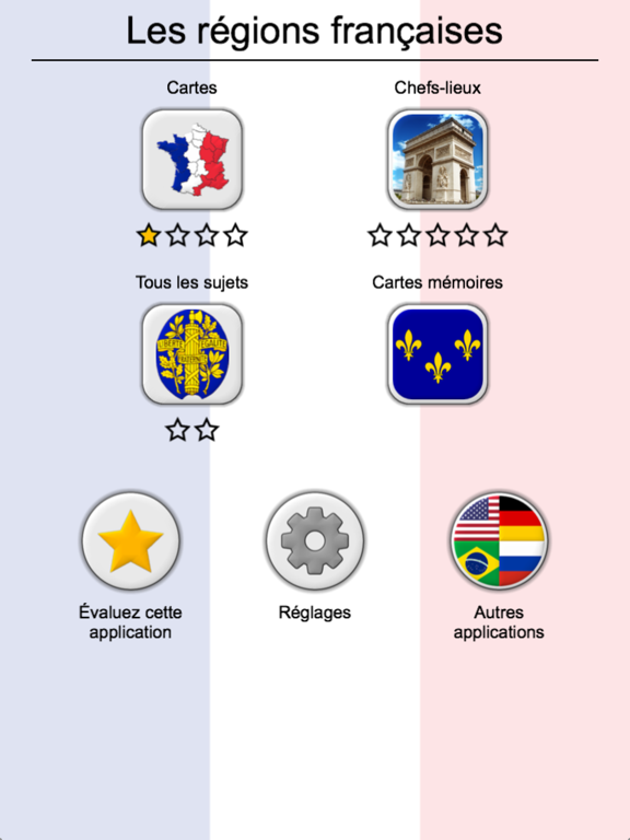 Screenshot #6 pour Les régions françaises - Quiz