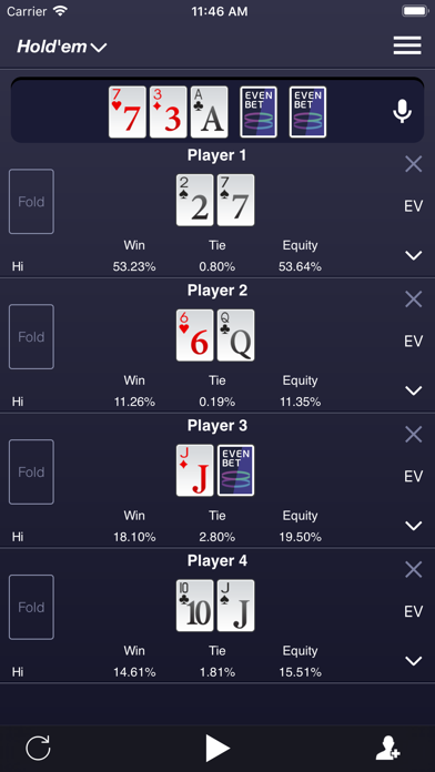Evenbet Poker Calculator screenshot 4