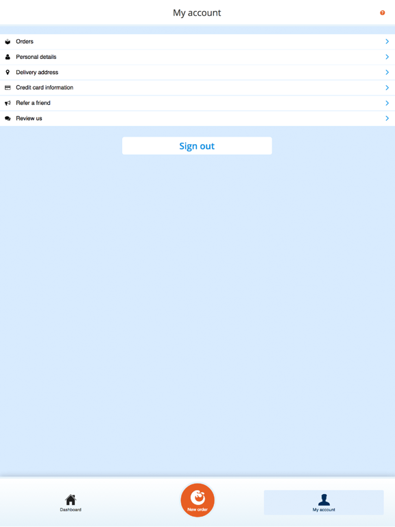 Laundry Train iPad screenshot 4 - Business app