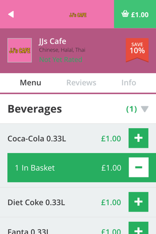 JJs Cafe screenshot 4
