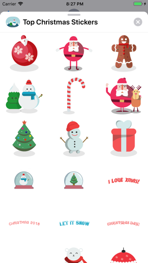 Top Christmas Stickers