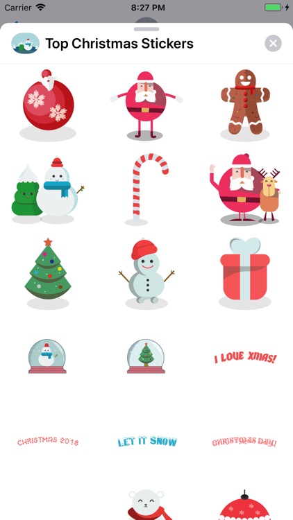 Top Christmas Stickers