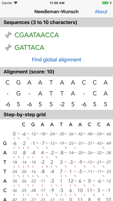 Needleman screenshot 2