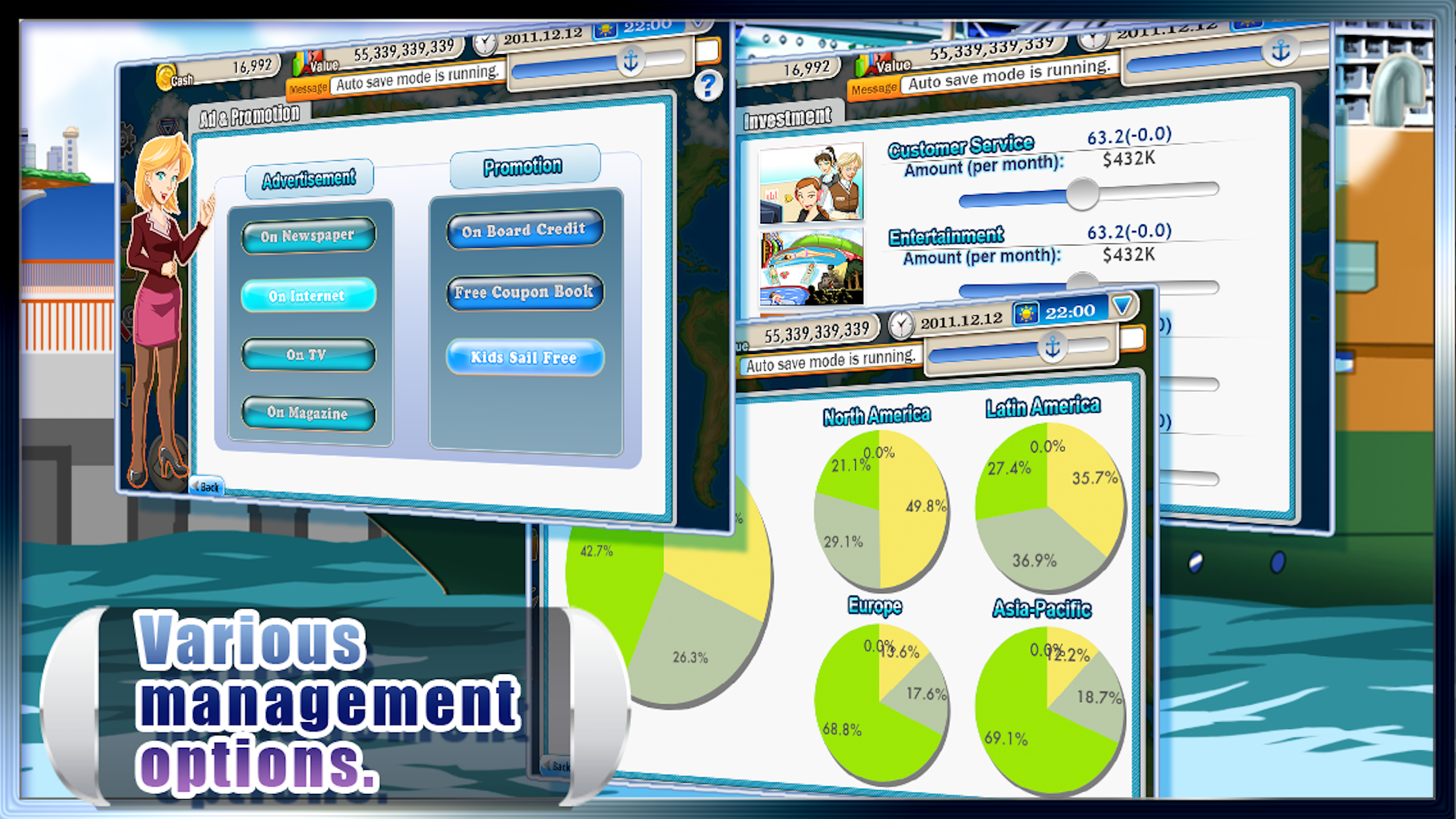 Cruise Tycoon screenshot 4