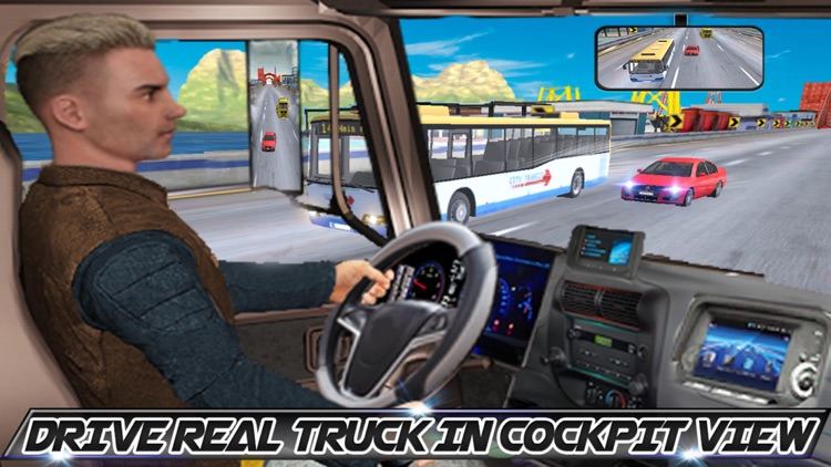 In Truck Driving Highway Games