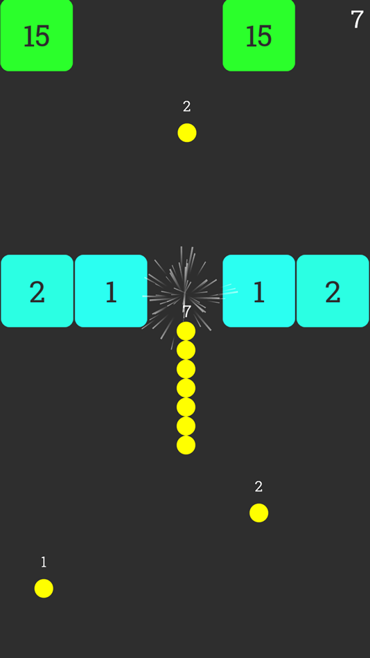 #3. Snake vs Number Blocks (iOS) 来自: Alexander Maslennikov