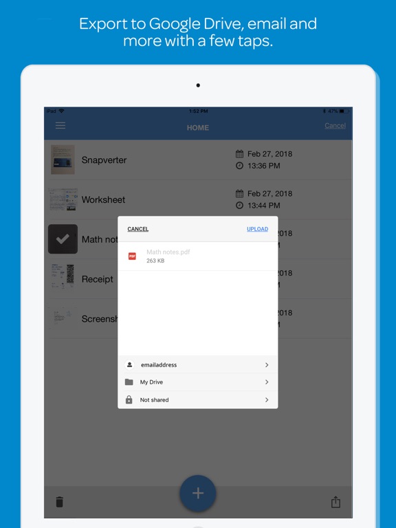 Snapverter iPad screenshot 5 - Education app