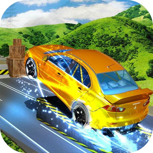 Fast Car Extreme Race 3D Icon